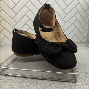 Black Bow Kids Shoes